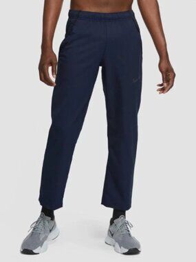 Nike DRI-FIT Men's Woven Training Pants (Obsidian Blue) Size Small